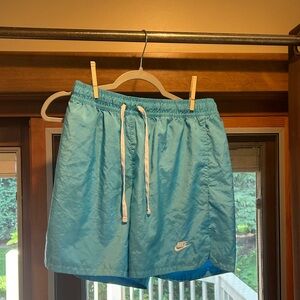 Light blue Nike shorts